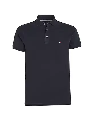 TOMMY HILFIGER | Poloshirt Coupe Slim | blau